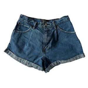 Abercrombie & Fitch Shorts Angie High Rise Blue Jean Shorts Cuffed Size 2 Denim
